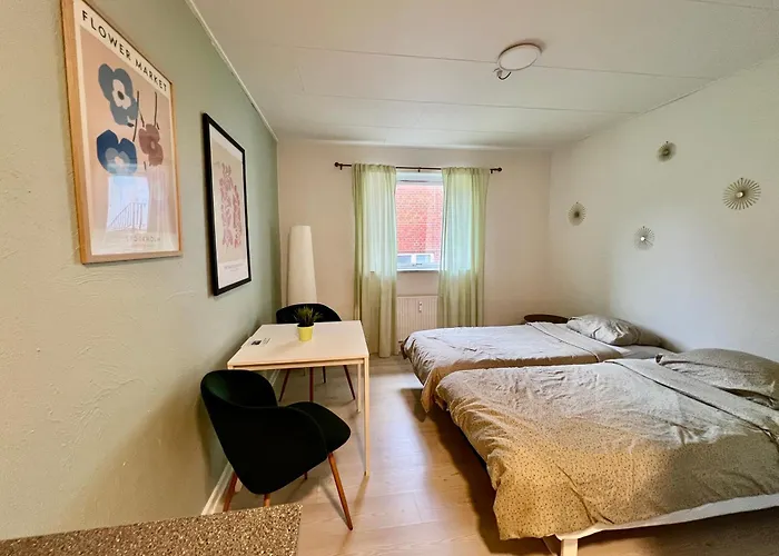 Apartman 5minute Walk To Lego House-best Location-garden On Site N9 Billund